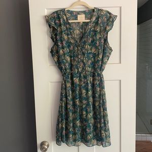 ModCloth 1x Butterfly print dress